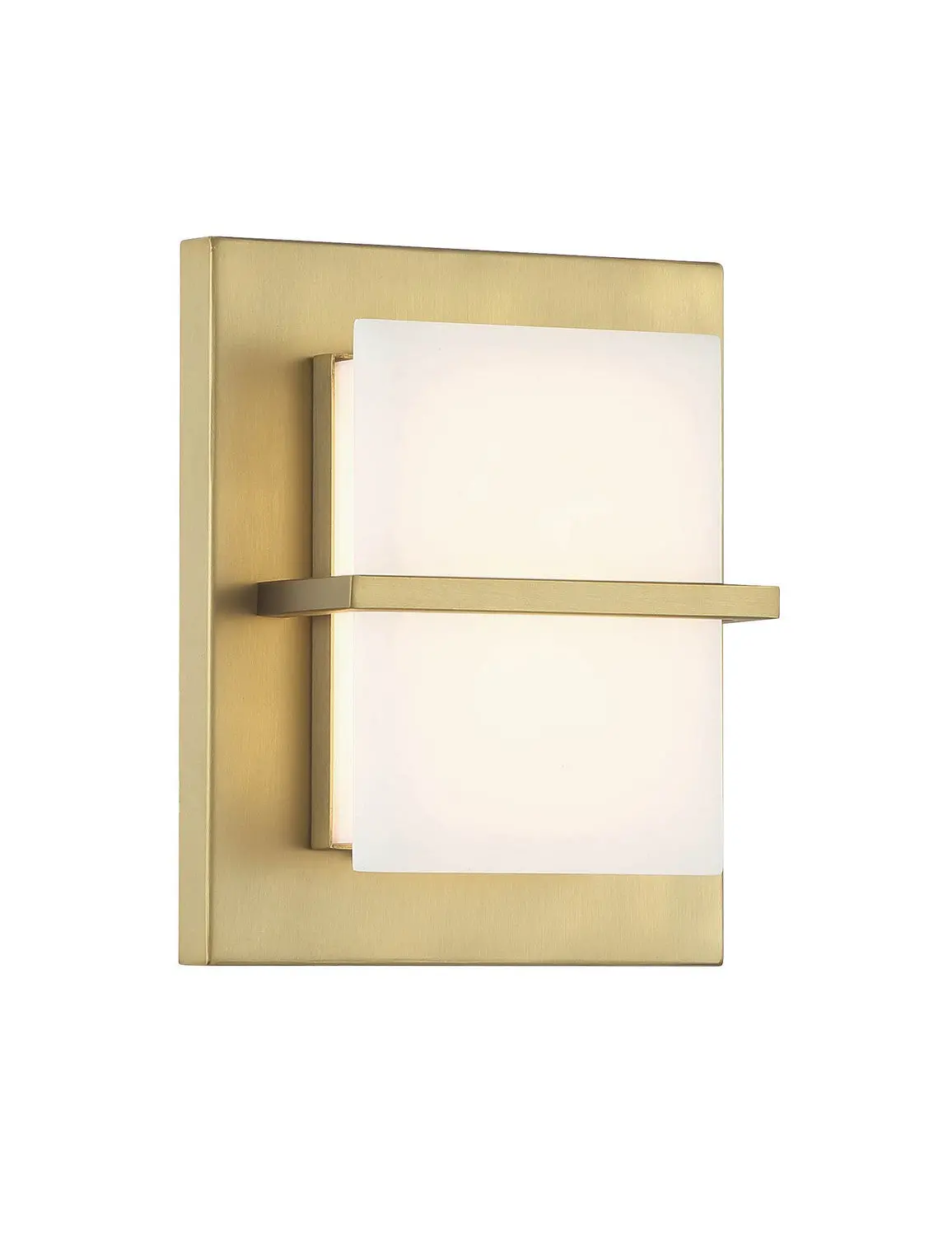 Minka Lavery Tarnos Led Wall Sconce In Soft Brass 1
