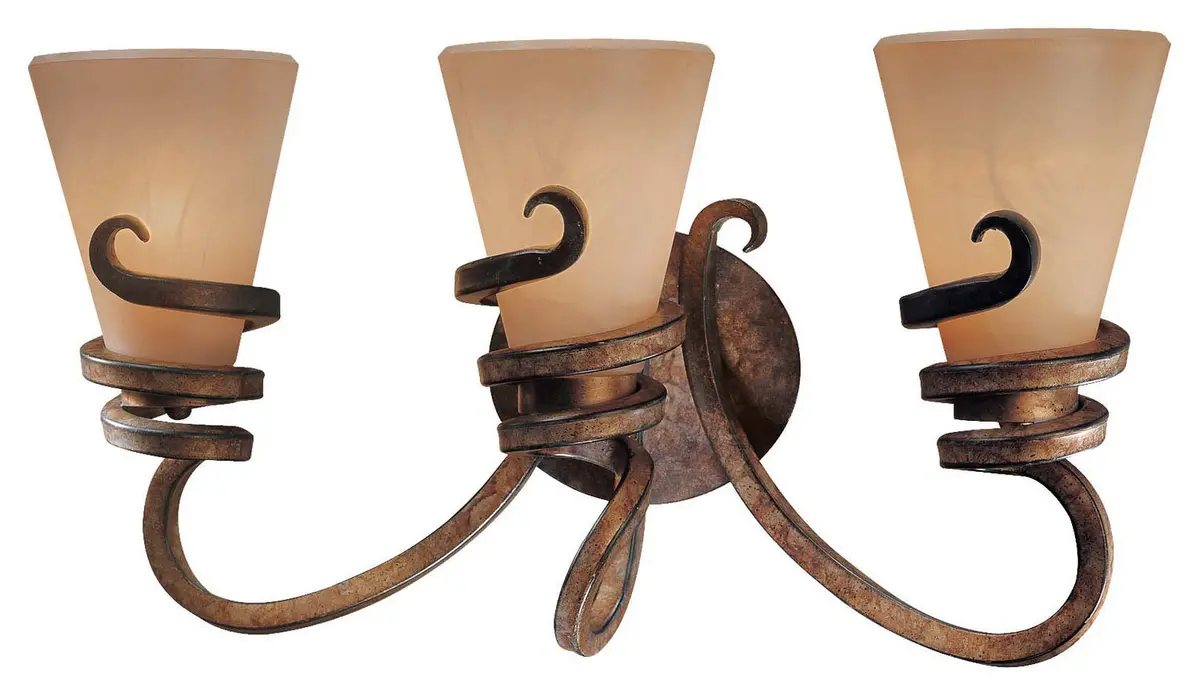 Minka Lavery Tofino Three Light Bath In Tofino Bronze 1