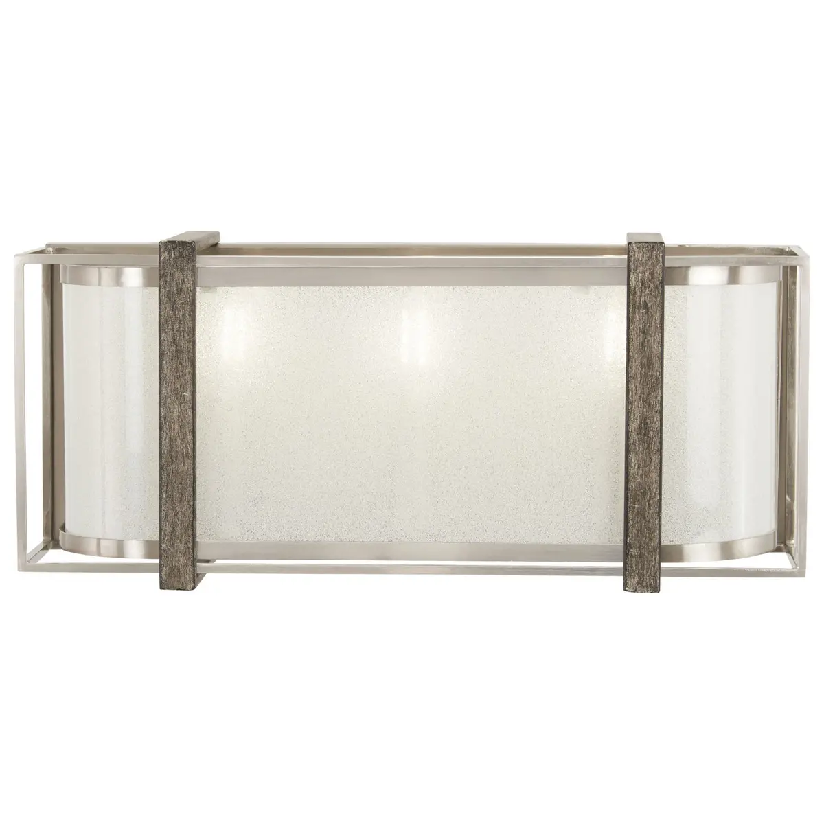 Minka Lavery Tysons Gate Three Light Bath In Brushed Nickel With Shale Wood 1