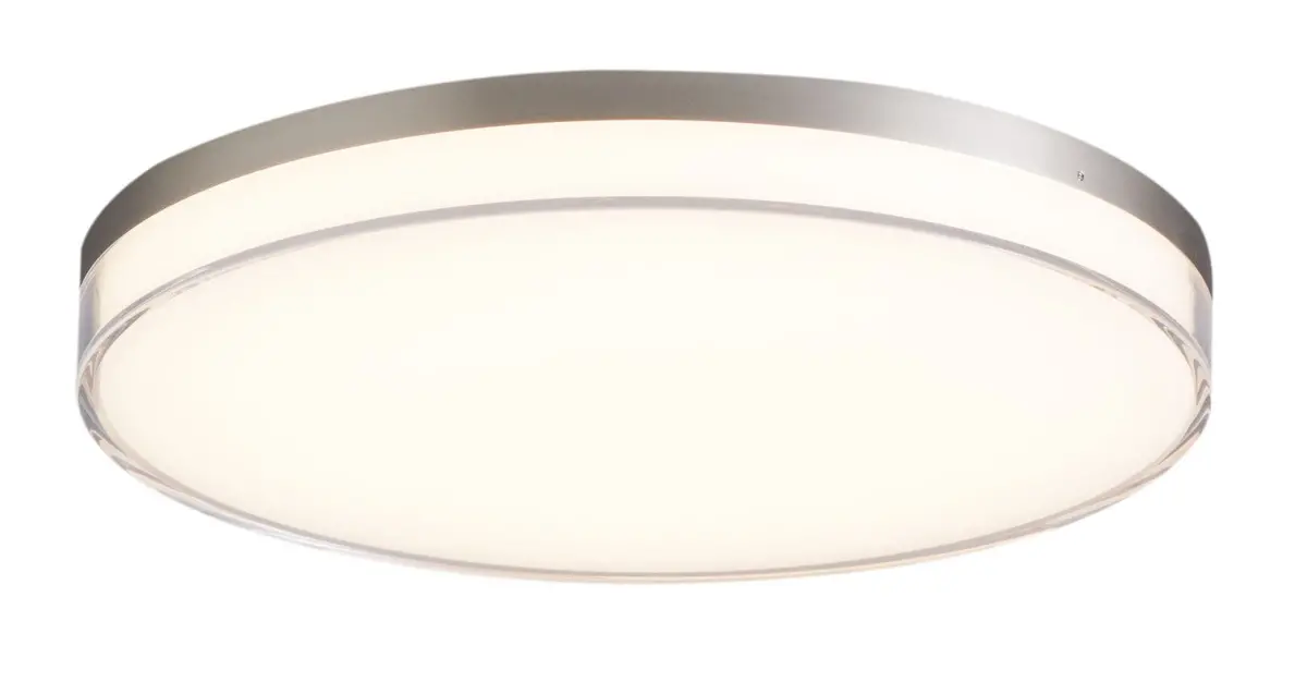 Minka Lavery Vantage Led Flush Mount In Brushed Nickel 1