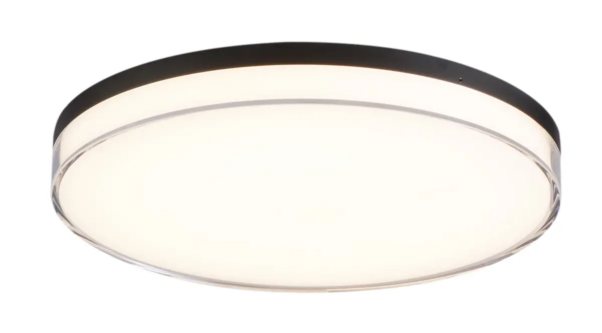 Minka Lavery Vantage Led Flush Mount In Coal 1