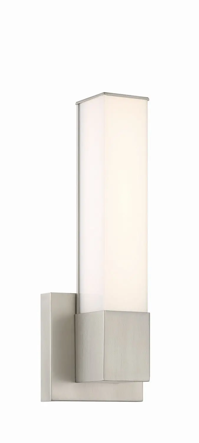 Minka Lavery Vantage Led Wall Sconce In Brushed Nickel 1
