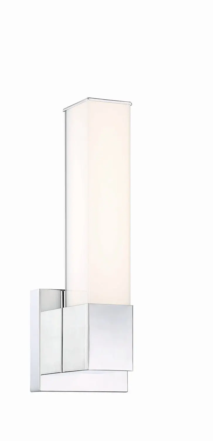 Minka Lavery Vantage Led Wall Sconce In Chrome 1