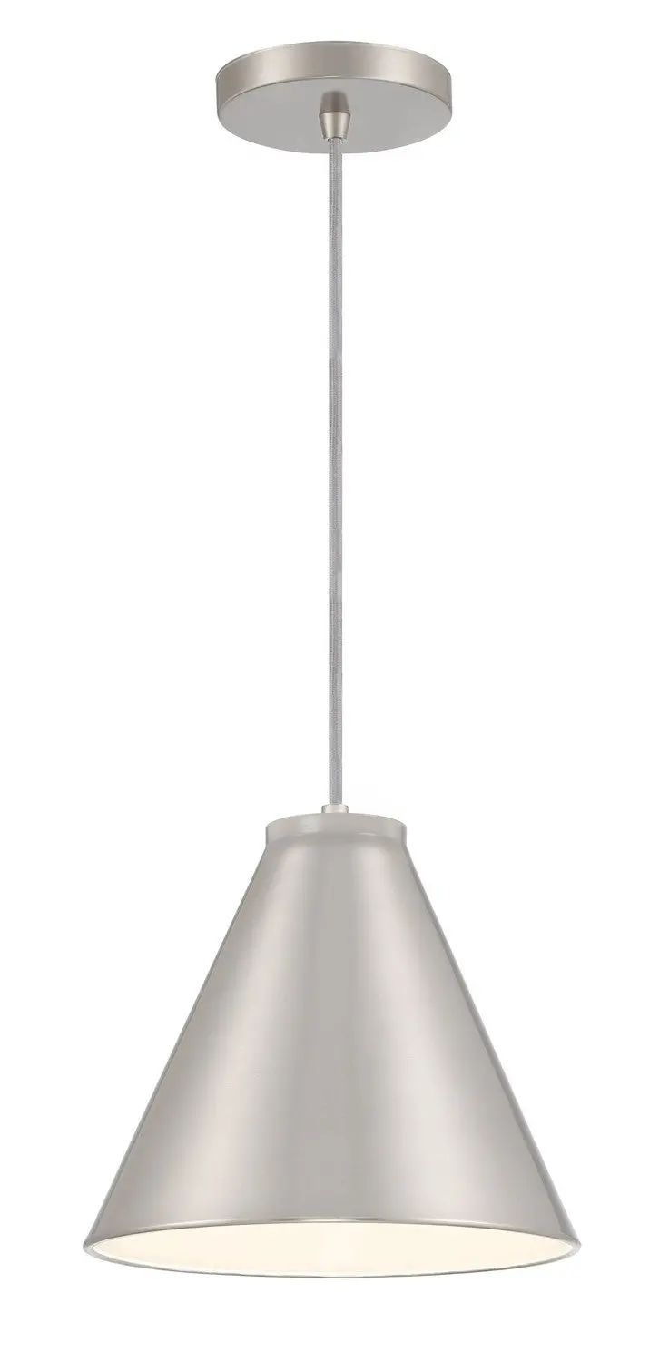 Minka Lavery Vantage Pendants One Light Hanging Lantern In Brushed Nickel 1