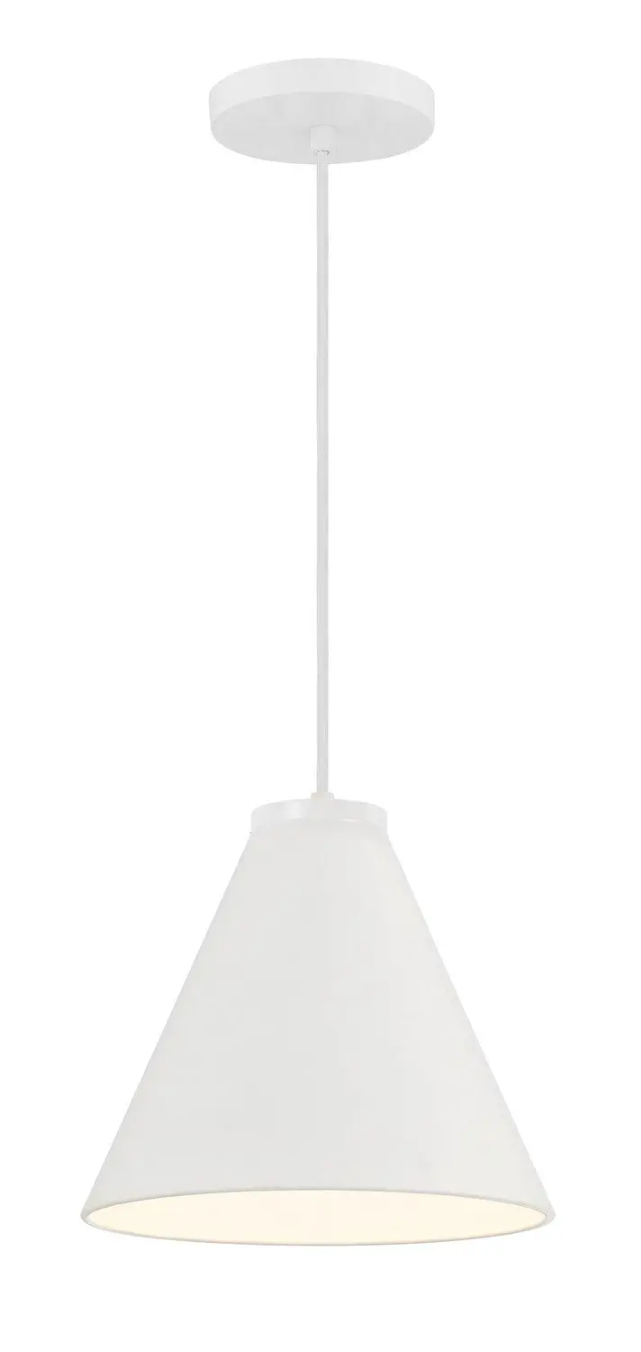 Minka Lavery Vantage Pendants One Light Hanging Lantern In White 1