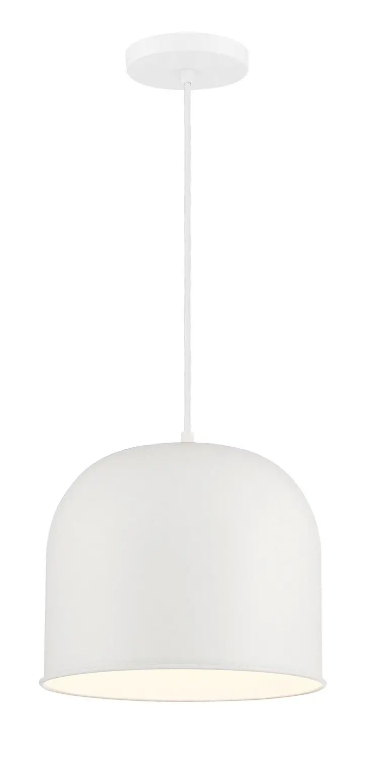 Minka Lavery Vantage Pendants One Light Hanging Lantern In White 1