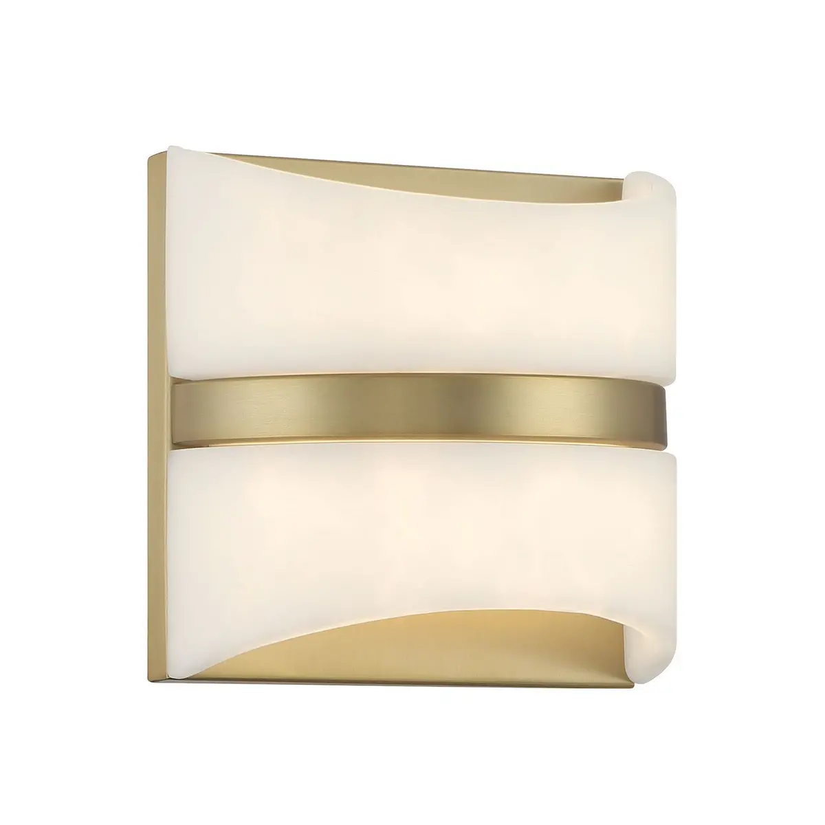 Minka Lavery Velaux Led Wall Sconce In Soft Brass 1