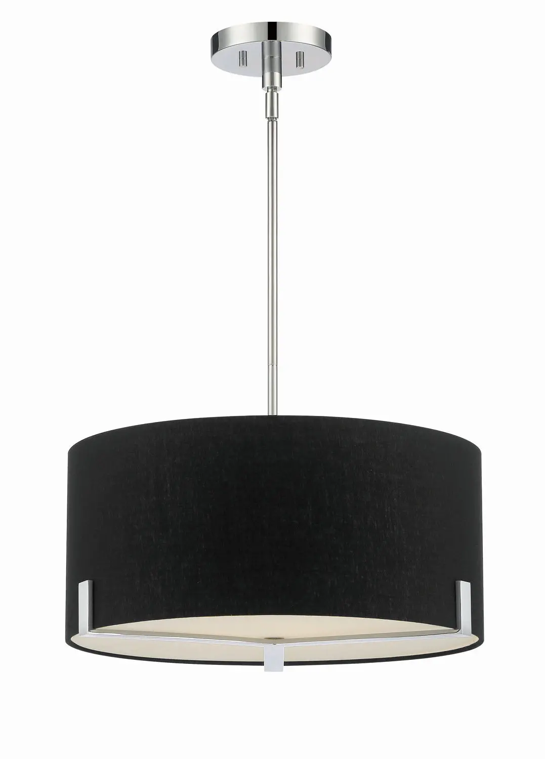 Minka Lavery Westboro Boulevard Three Light Pendant In Chrome 1