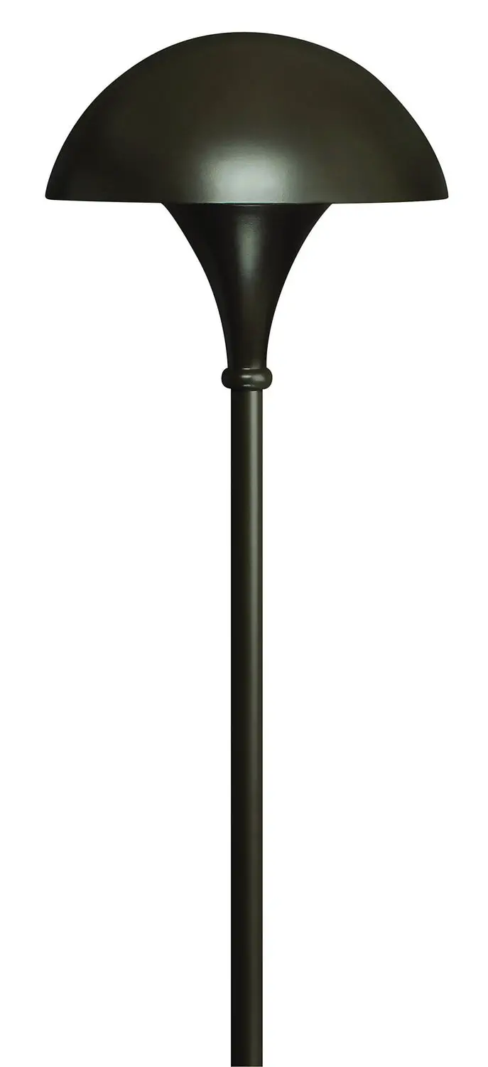 Mushroom Led Landscape Path In Bronze 1