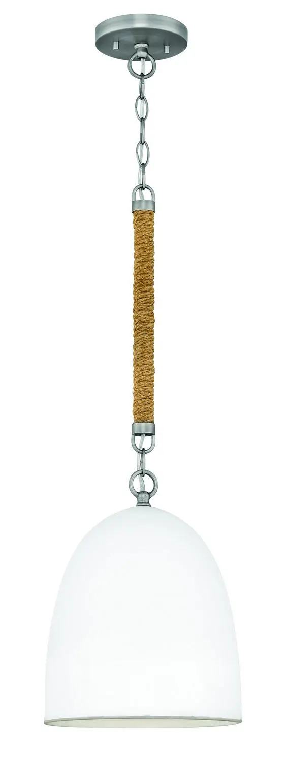 Nash Led Pendant In Antique Nickel 1