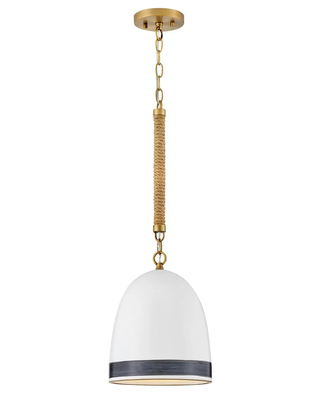 Nash Led Pendant In Heritage Brass 1