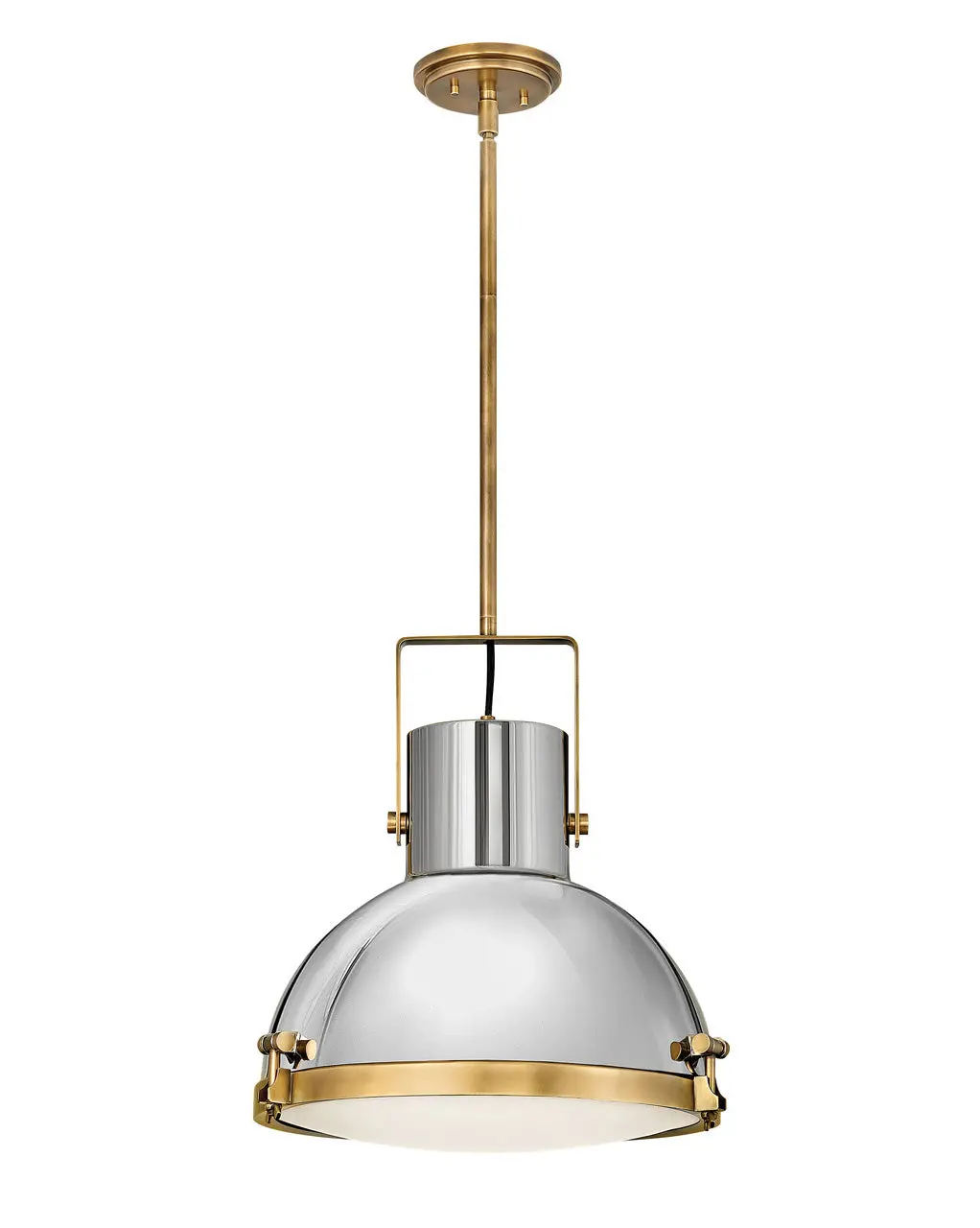 Nautique Led Pendant In Heritage Brass 1
