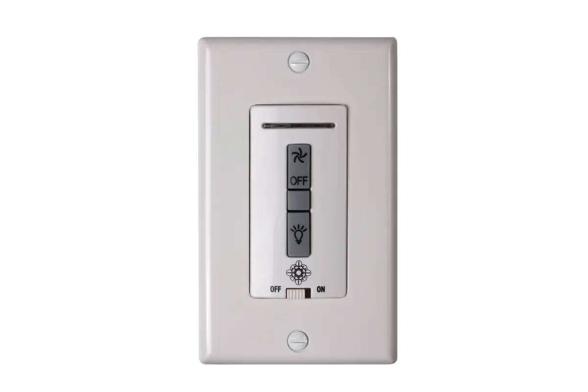 Neo Remote Control Hardwired Remote Wall Control Only In White 1