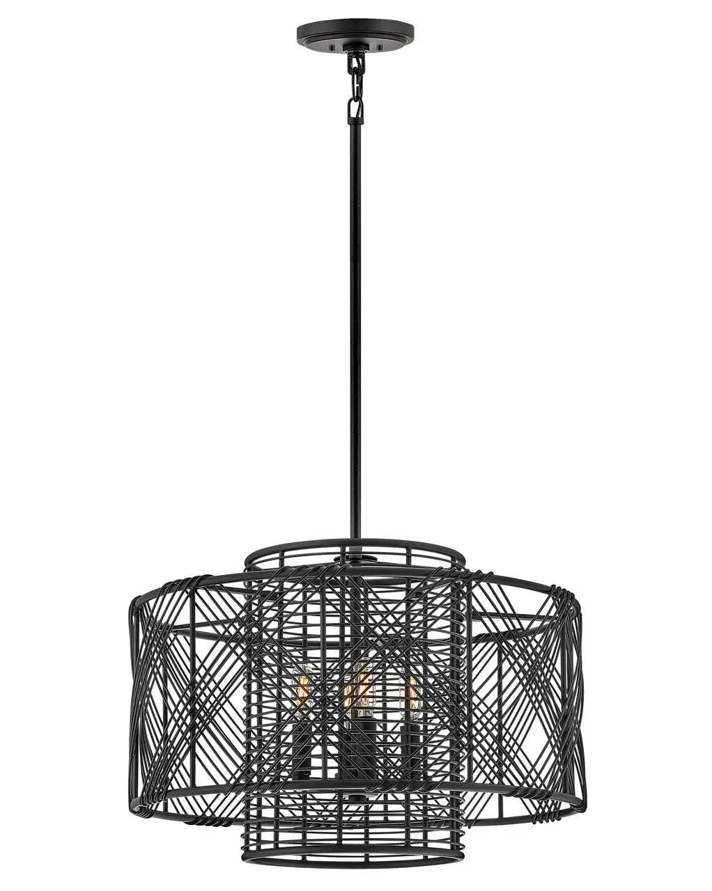 Nikko Led Pendant In Black 1