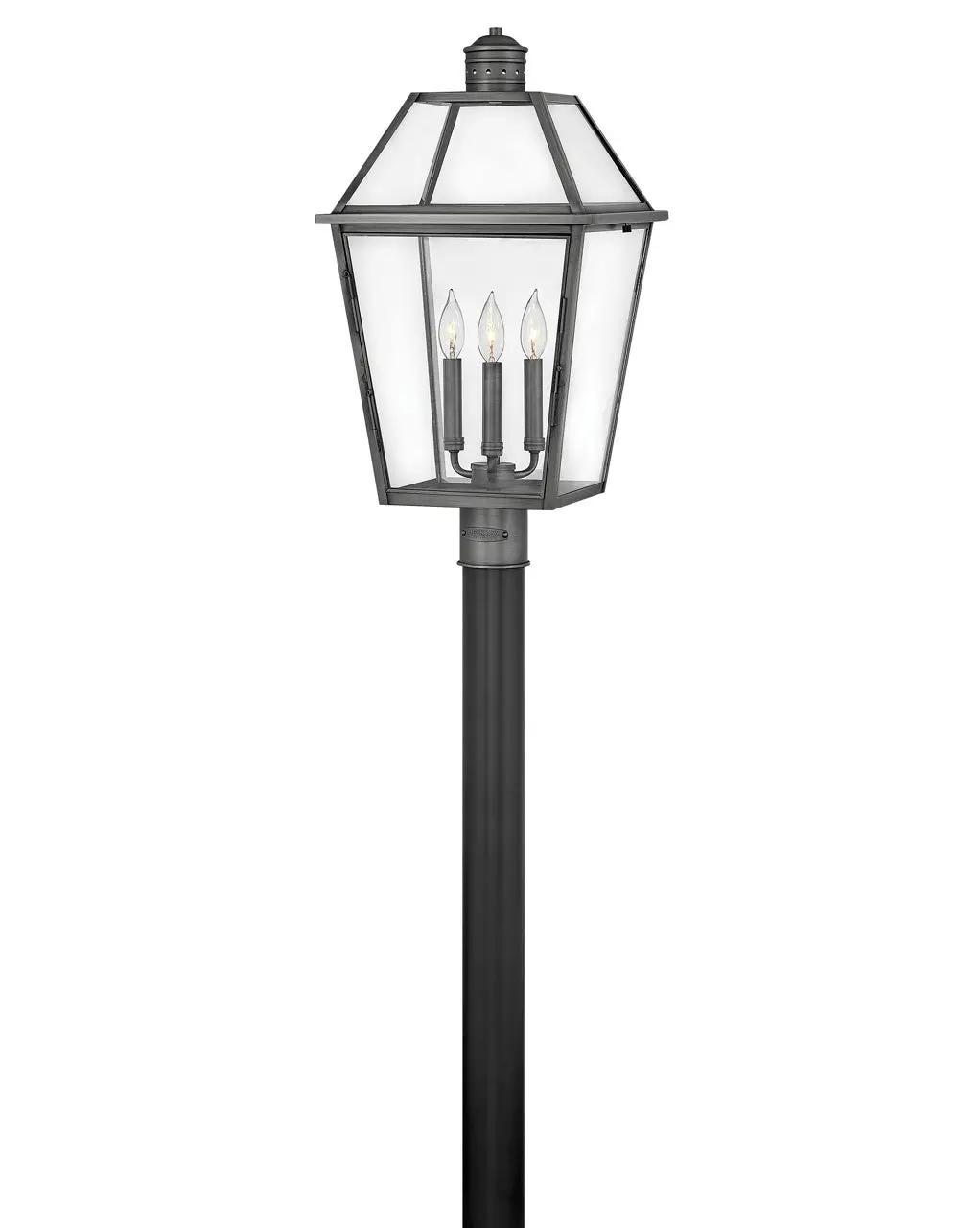 Nouvelle Led Outdoor Lantern In Blackened Brass 1