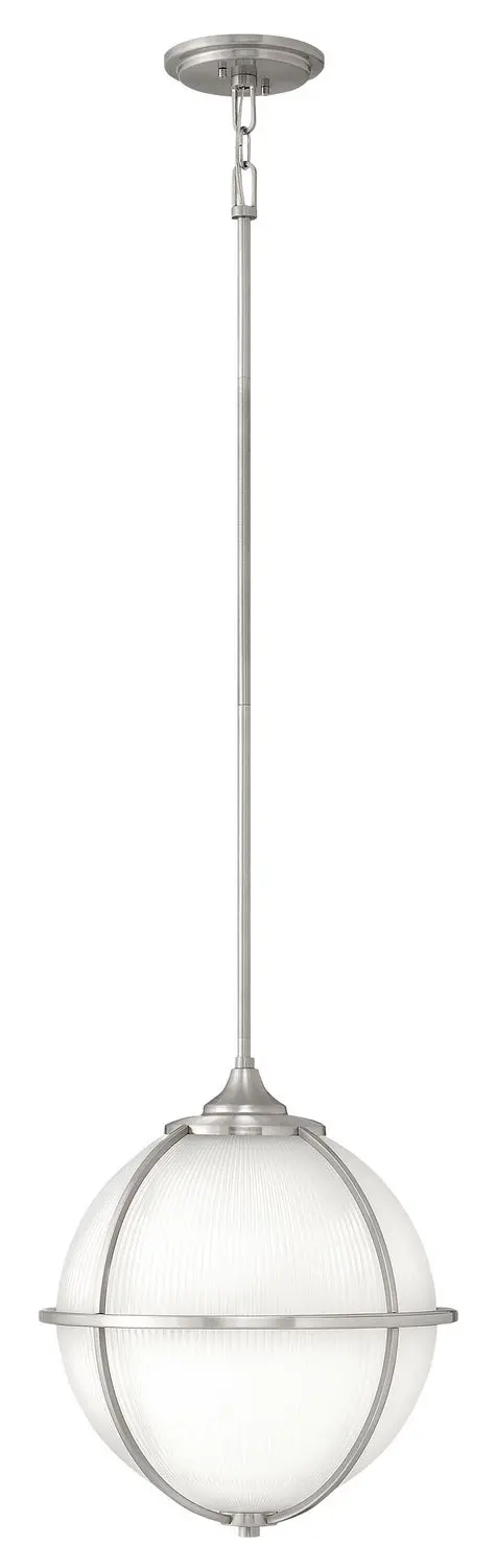 Odeon Led Pendant In Brushed Nickel 1