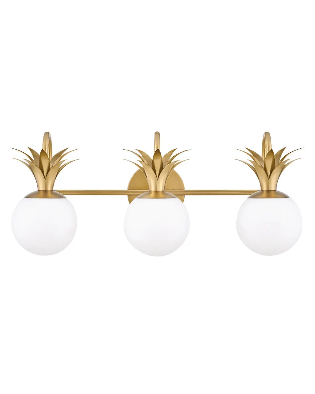 Palma Led Vanity In Heritage Brass 1