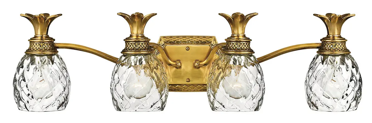 Plantation Led Bath In Burnished Brass 1