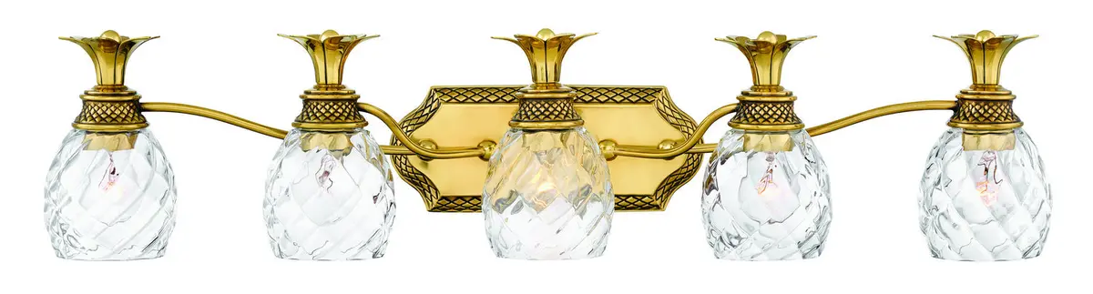 Plantation Led Bath In Burnished Brass 1