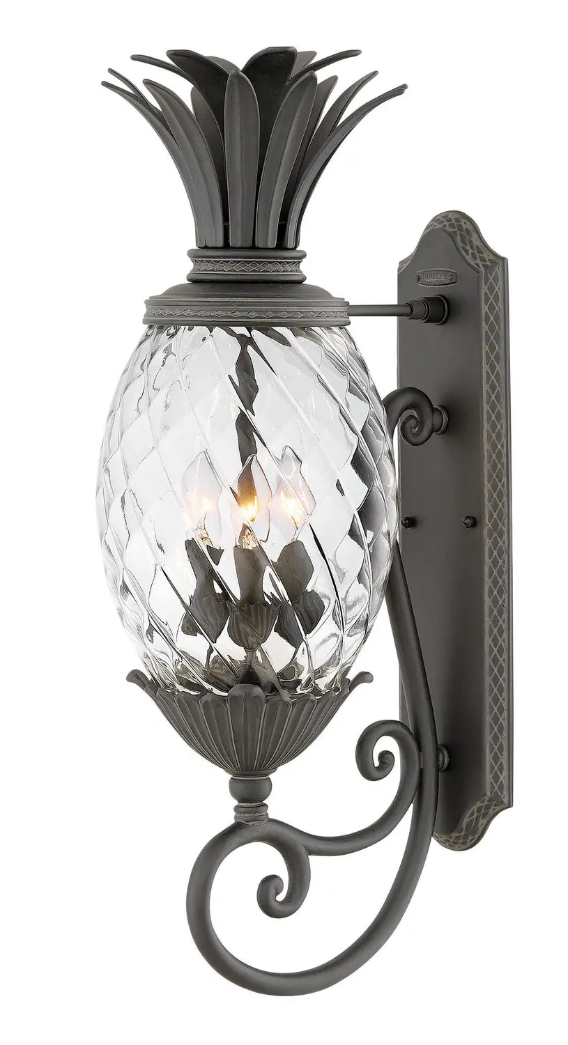 Plantation Led Outdoor Lantern In Museum Black 1