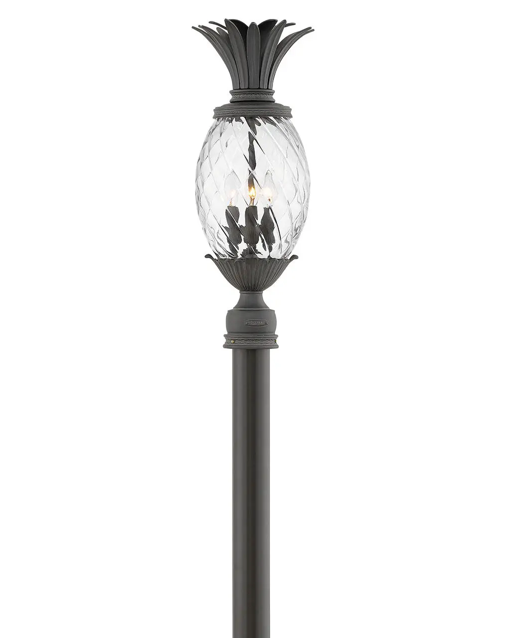 Plantation Led Post Top Or Pier Mount Lantern In Museum Black 1