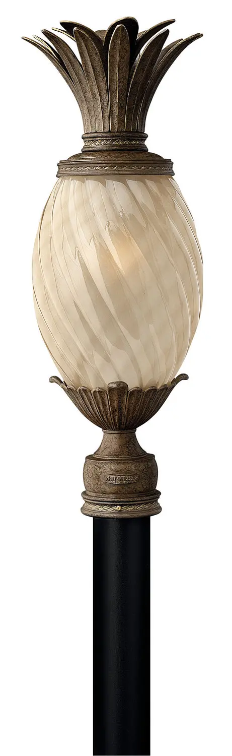 Plantation Led Post Top/ Pier Mount In Pearl Bronze 1