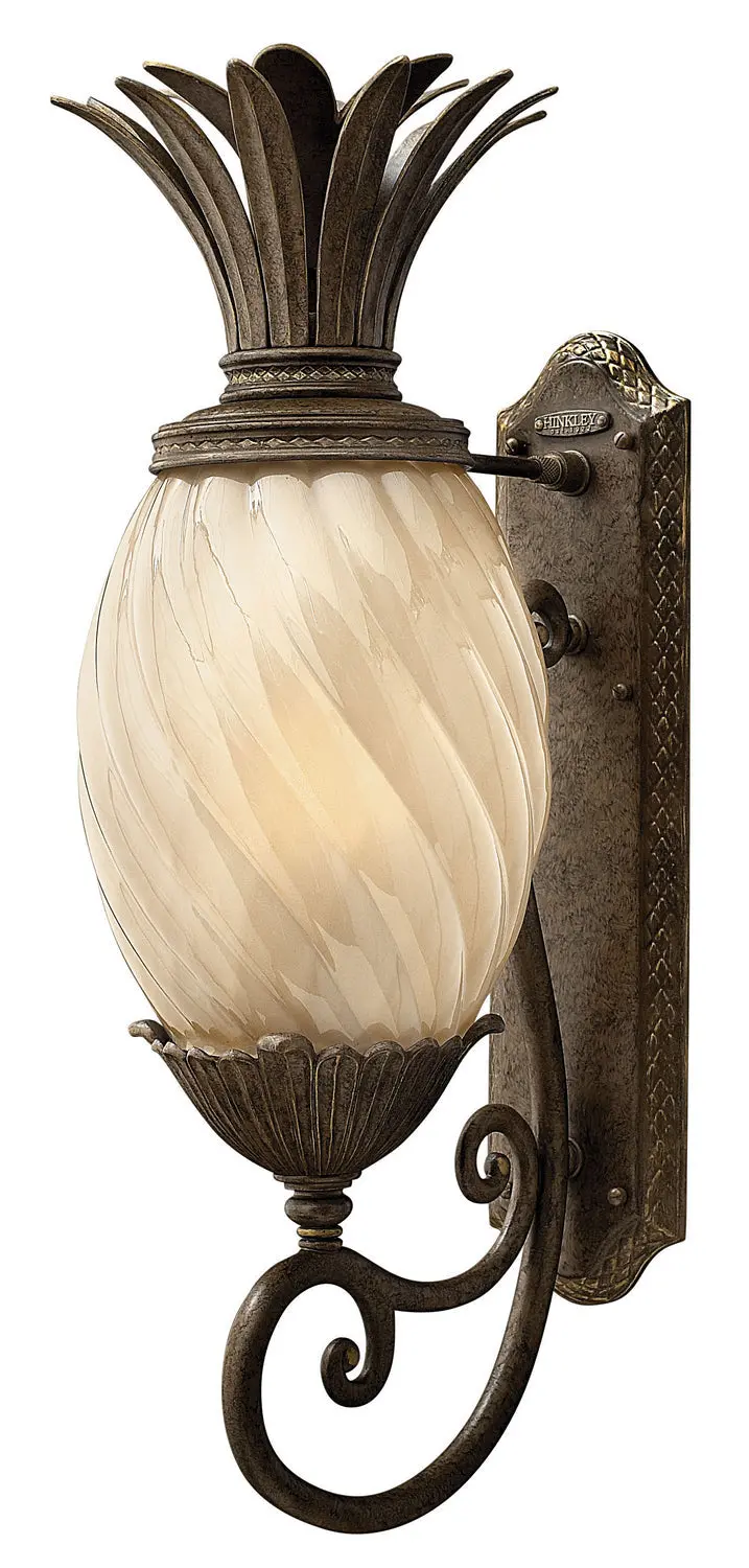 Plantation Led Wall Mount In Pearl Bronze 1