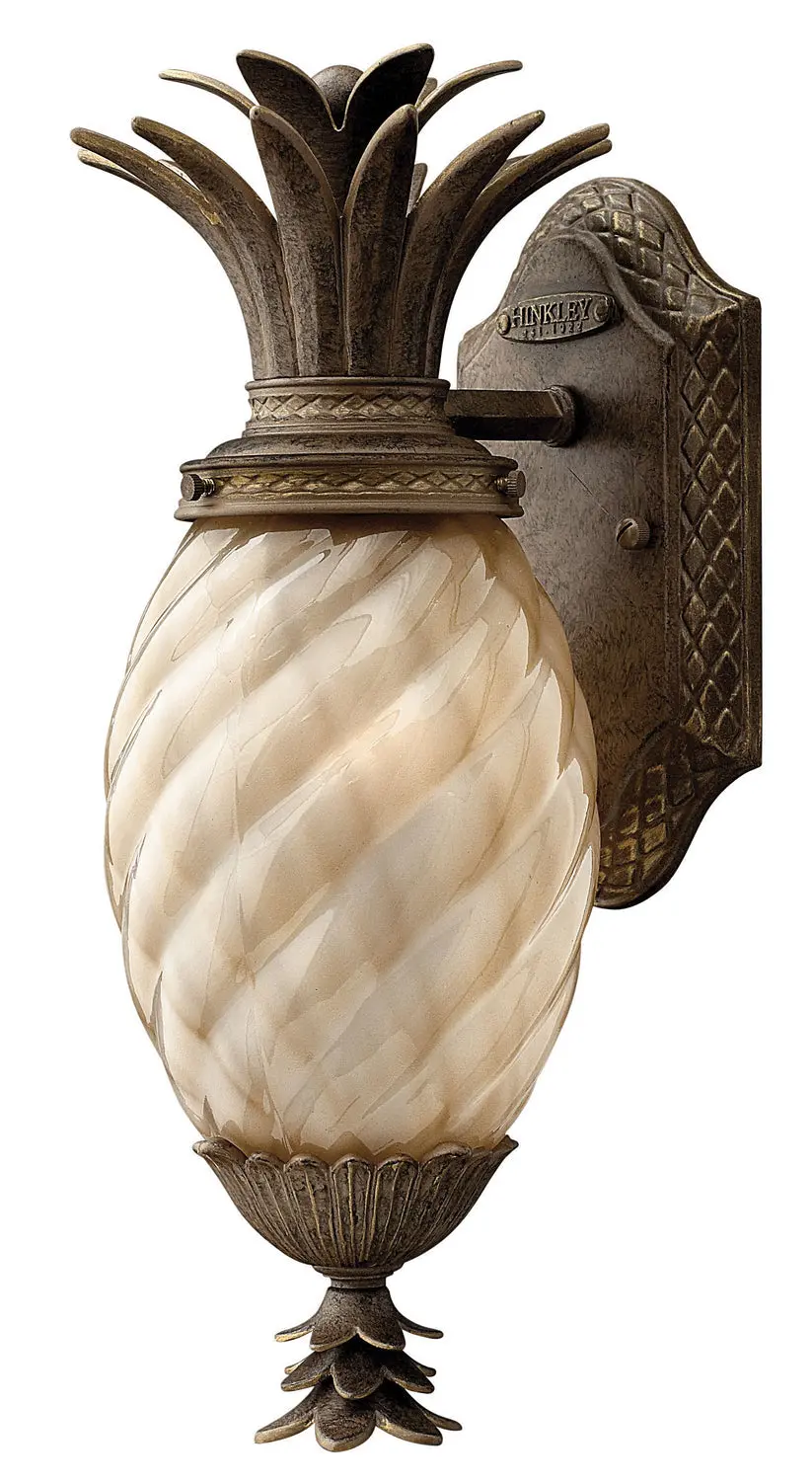Plantation Led Wall Mount In Pearl Bronze 1