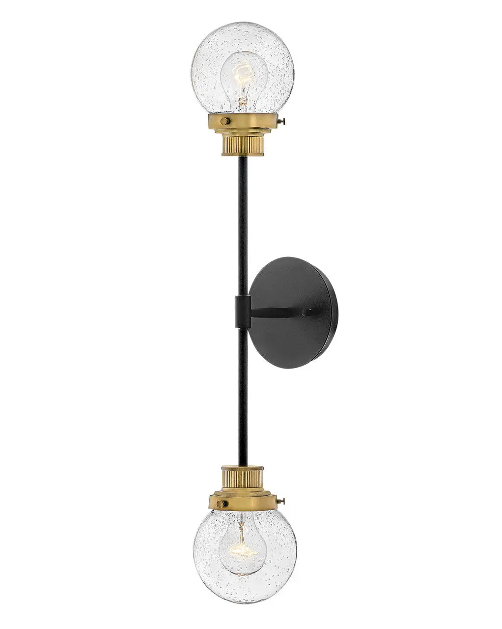 Poppy Led Wall Sconce In Black 1