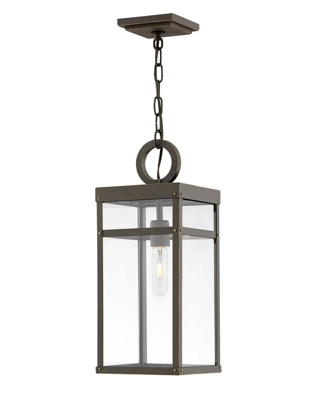 Porter Led Hanging Lantern In Oil Rubbed Bronze 1