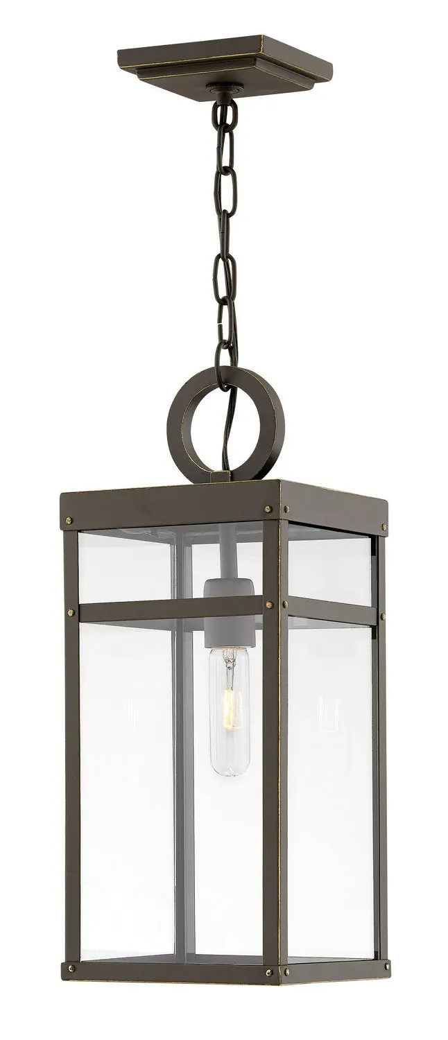 Porter Led Hanging Lantern In Oil Rubbed Bronze 1