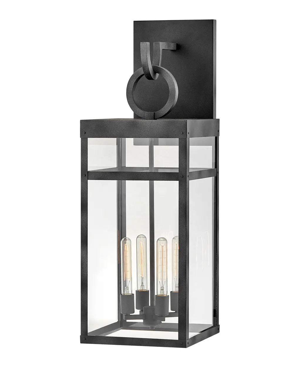Porter Led Outdoor Wall Mount In Aged Zinc 1