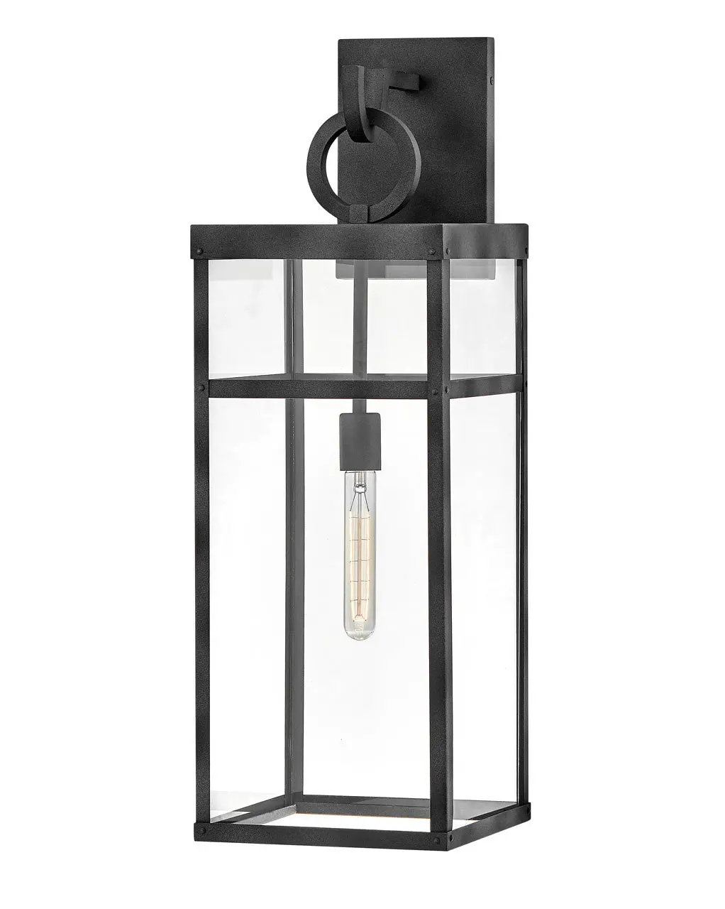 Porter Led Wall Mount In Aged Zinc 1