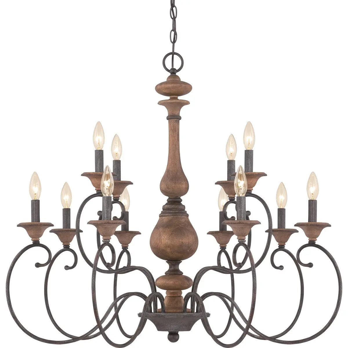 Quoizel 12 Light Chandelier 1