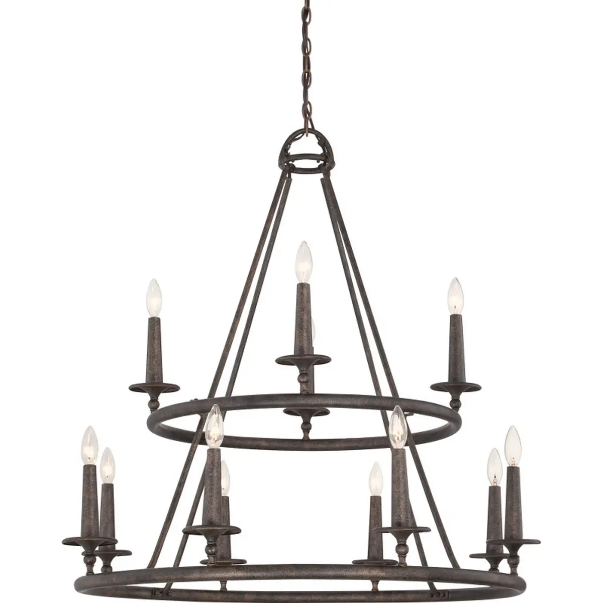 Quoizel 12 Light Chandelier 1