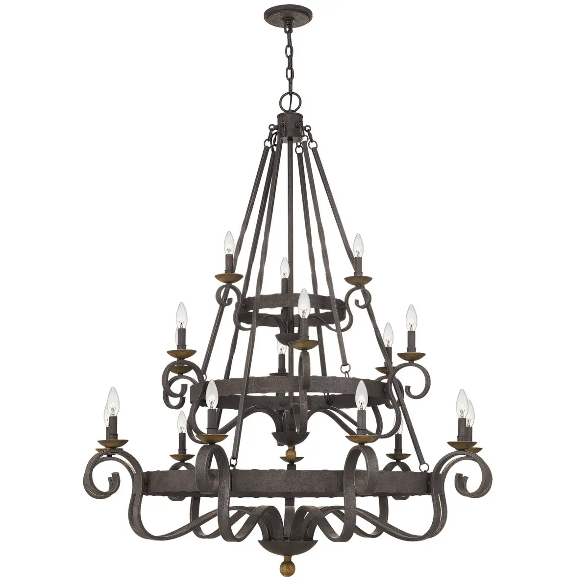 Quoizel 18 Light Chandelier 1
