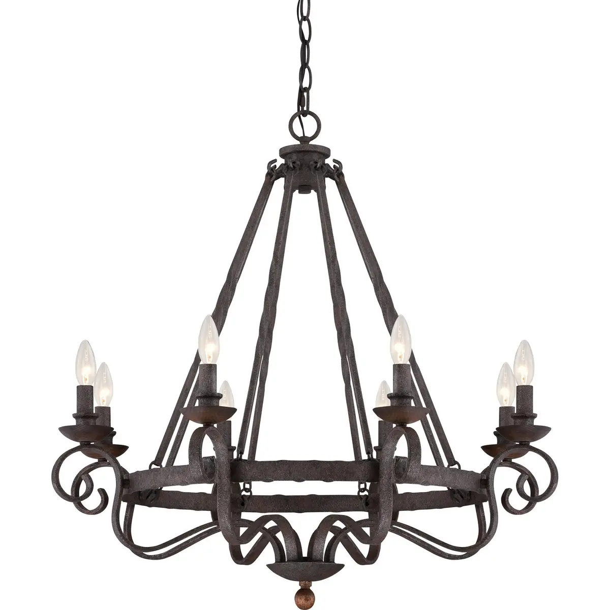 Quoizel Eight Light Chandelier 1