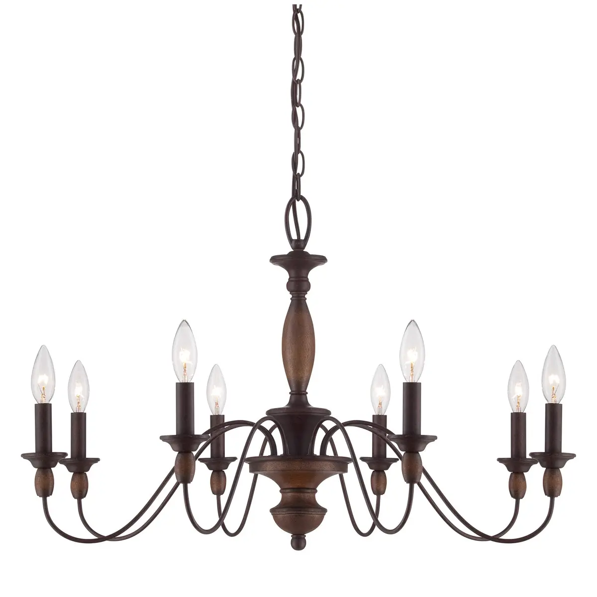 Quoizel Eight Light Chandelier 1