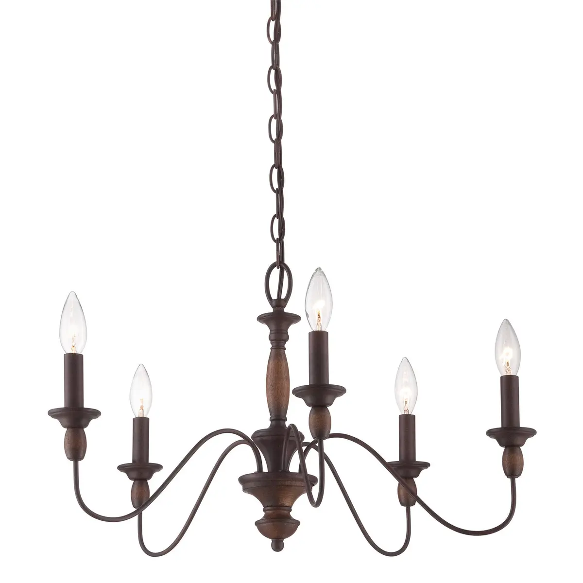 Quoizel Five Light Chandelier 1