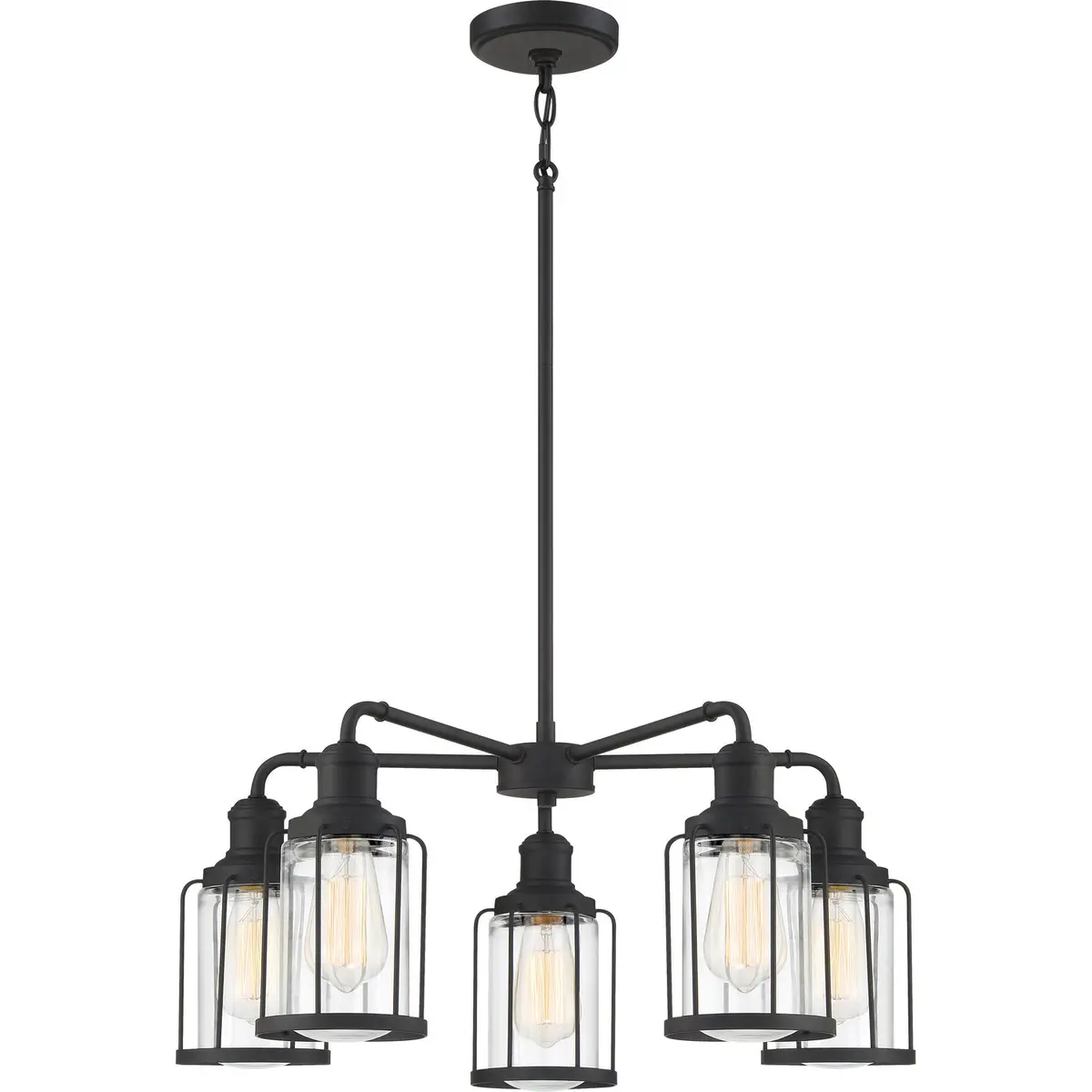 Quoizel Five Light Chandelier 1