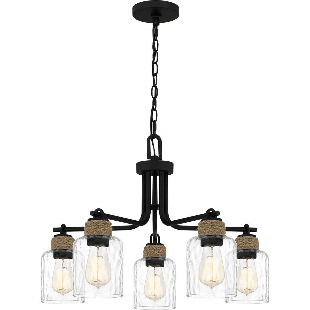 Quoizel Five Light Chandelier 1