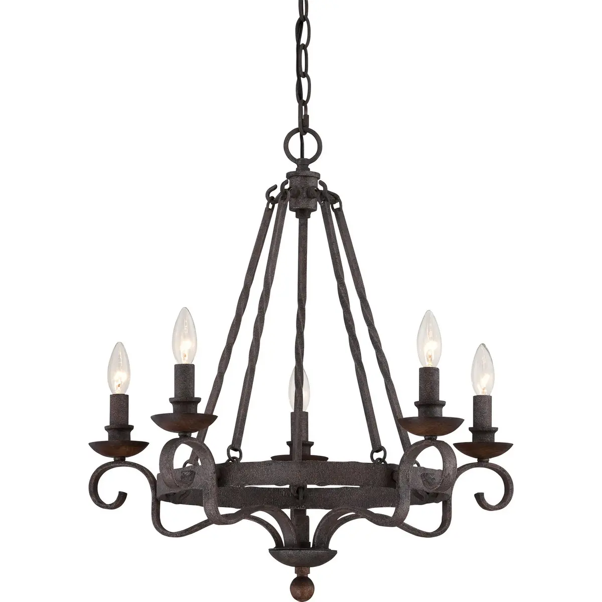 Quoizel Five Light Chandelier 1