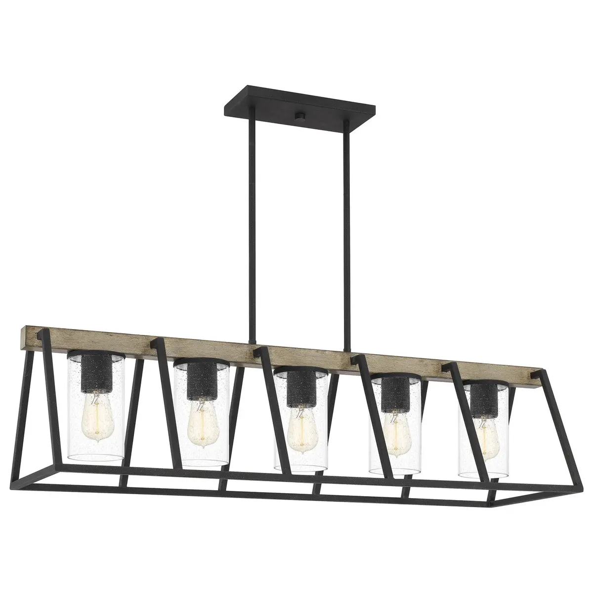 Quoizel Five Light Linear Chandelier 1