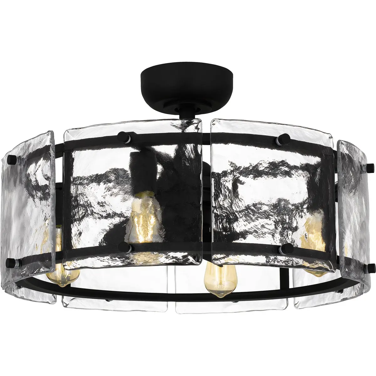 Quoizel Four Light Fandelier 1