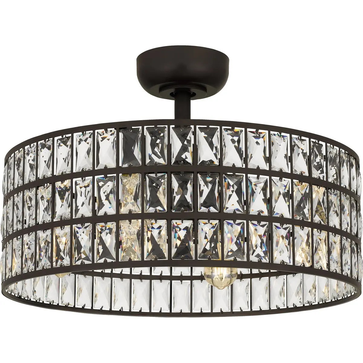 Quoizel Four Light Fandelier 1