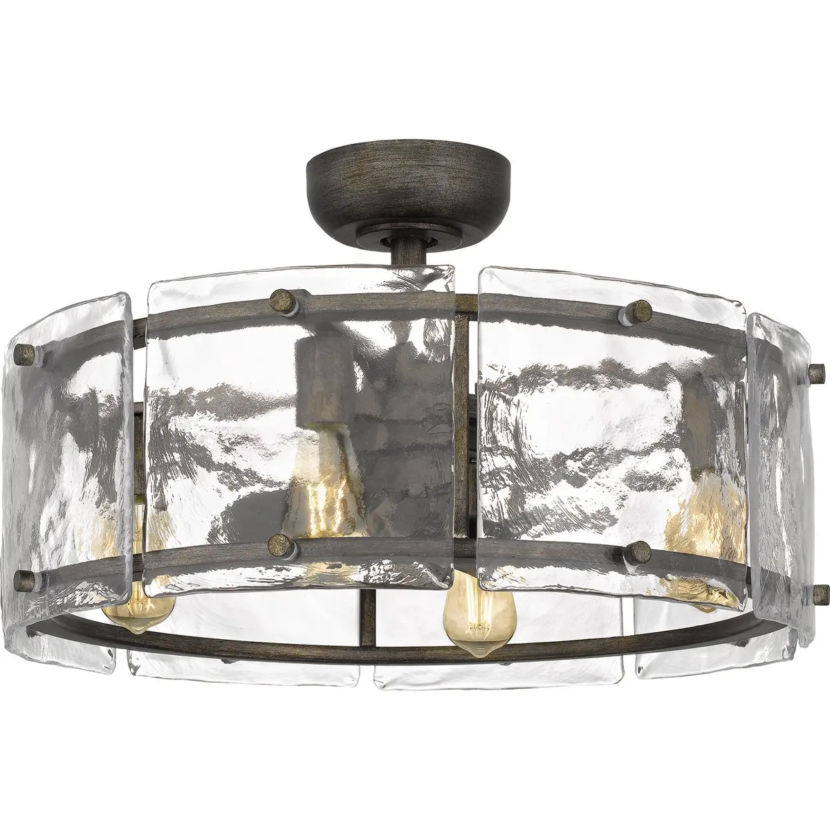 Quoizel Four Light Fandelier 1