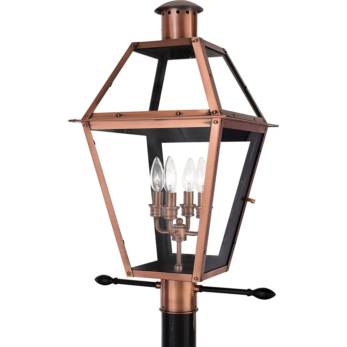 Quoizel Four Light Outdoor Post Mount 1
