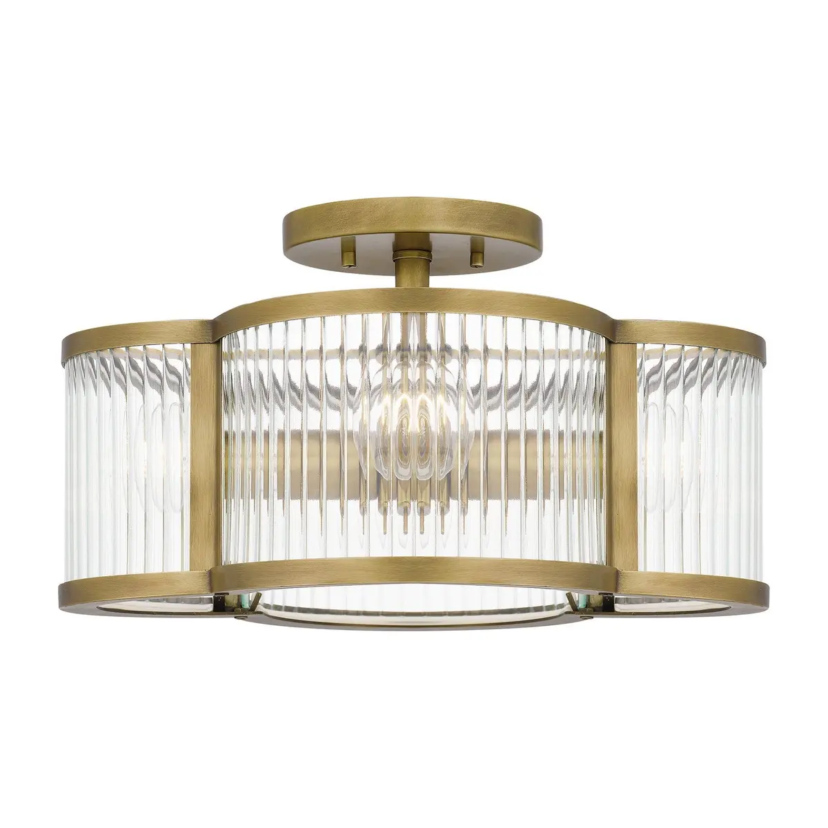 Quoizel Four Light Semi-Flush Mount 1