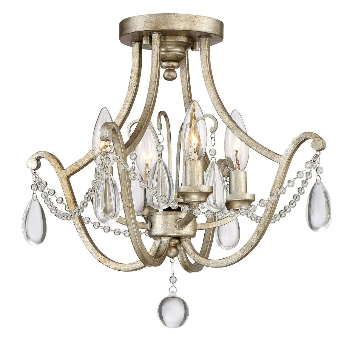 Quoizel Four Light Semi-Flush Mount 1