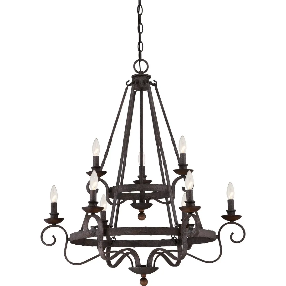 Quoizel Nine Light Chandelier 1